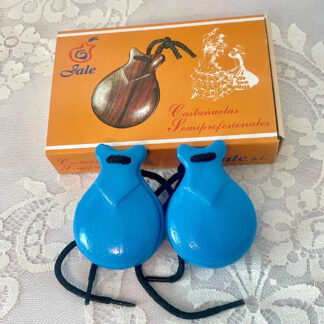 Turquoise kids castanets