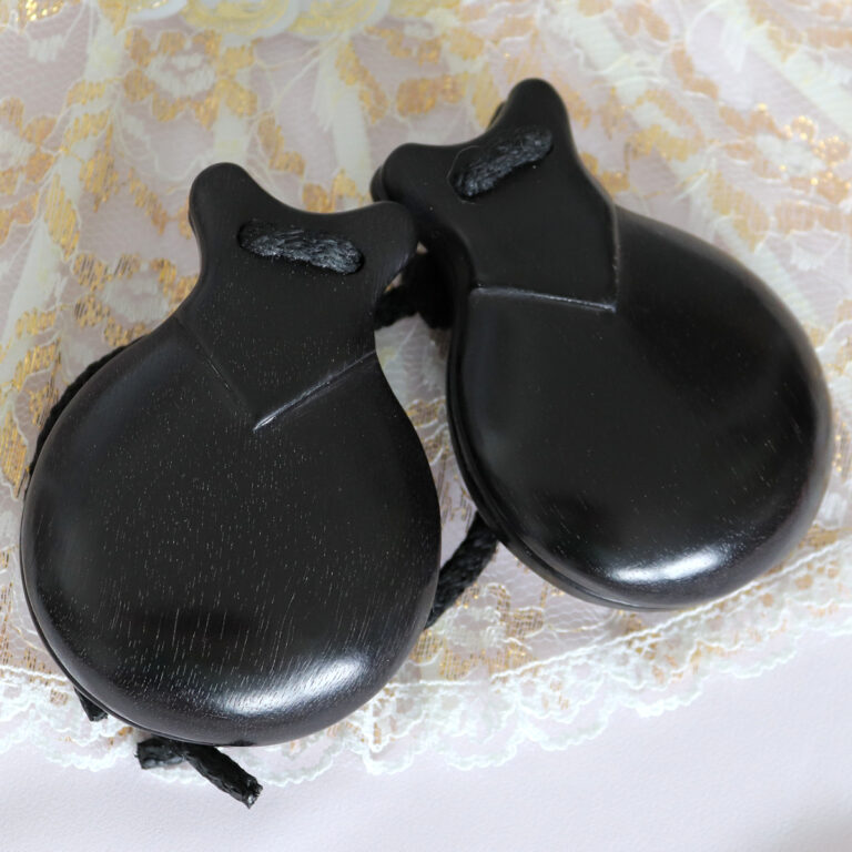 Professional Granadillo Wood Castanets By Jale Made In Spain