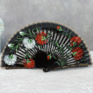 hand painted collectors fan