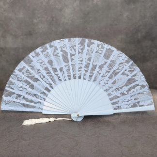 lace bridal hand fan