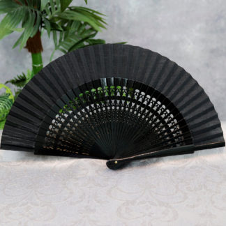 Solid color Spanish fan