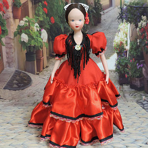 porcelain Spanish doll