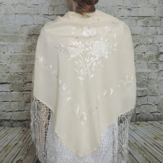 Spanish silk shawl